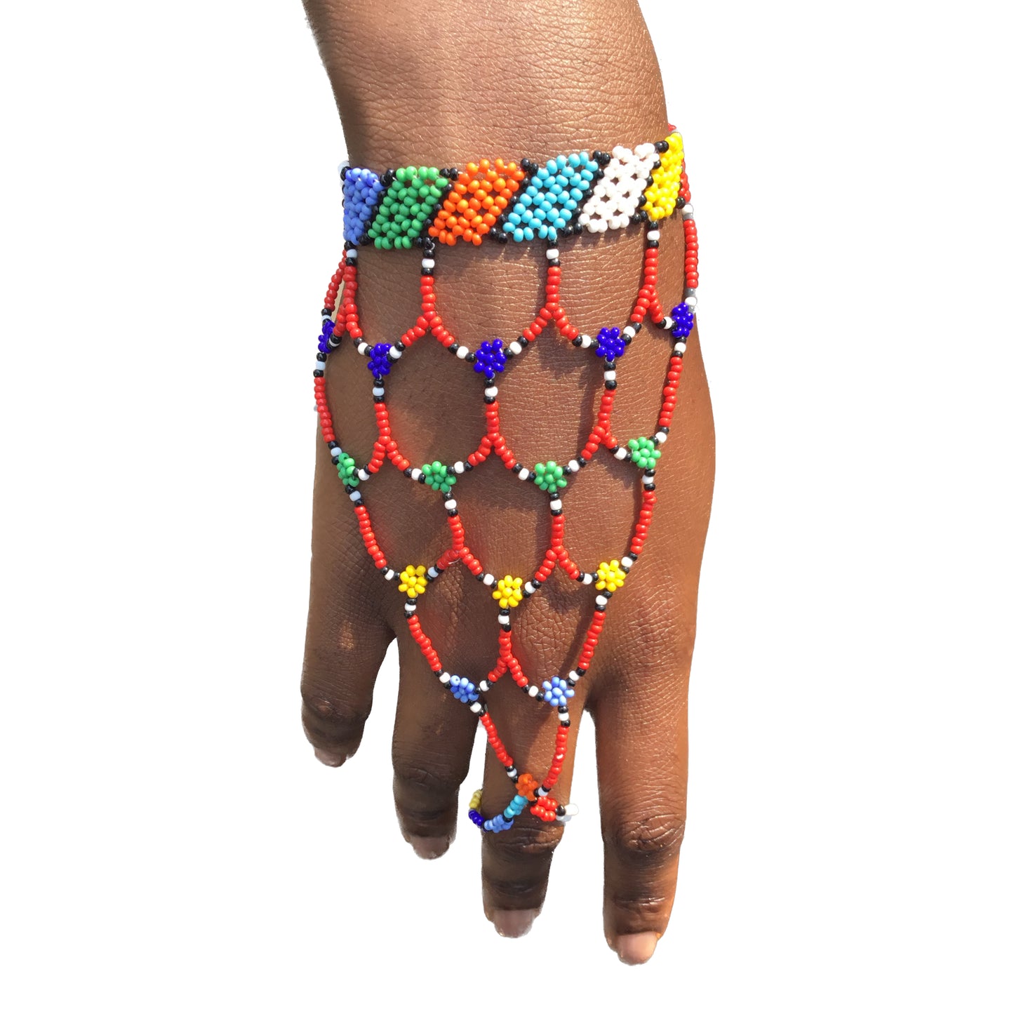 Beaded Ring Bangle