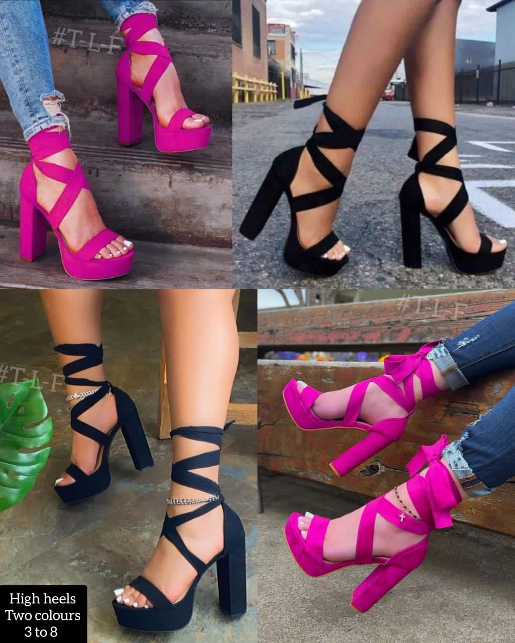 Platform Strappy Heels