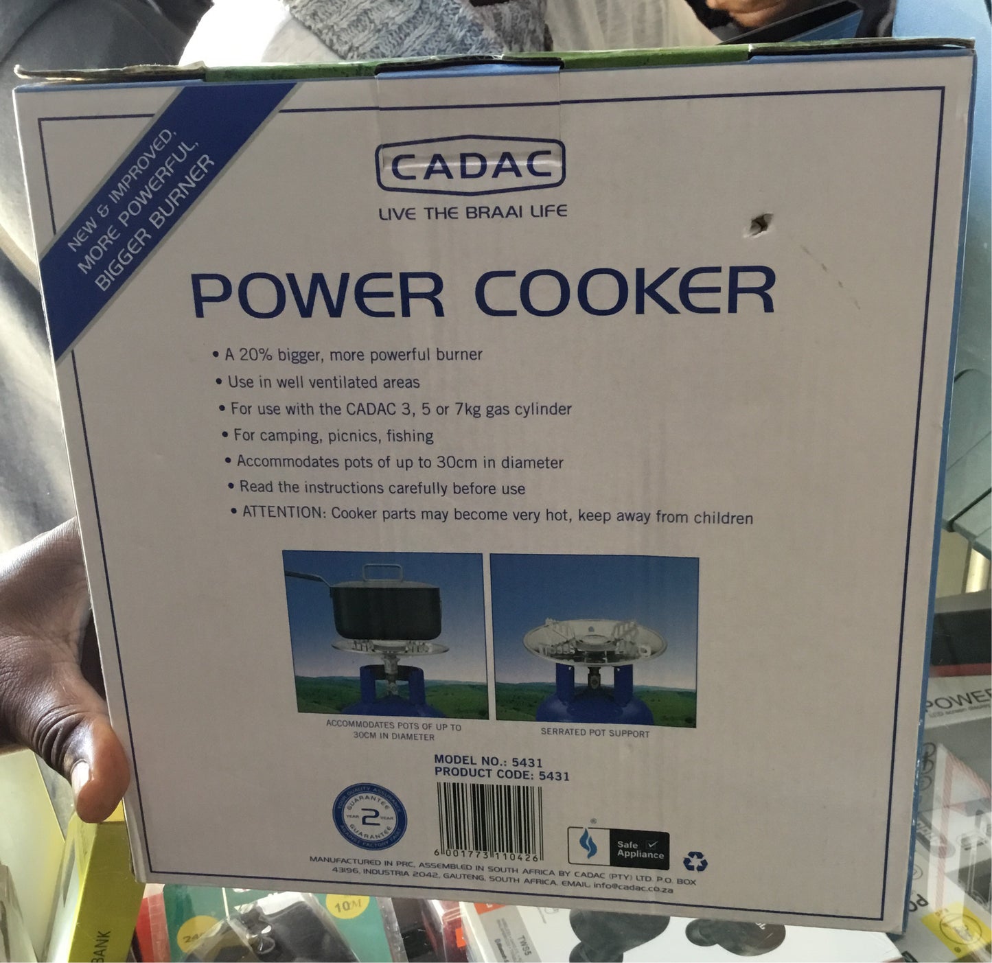 CODAC Power Cooker Top