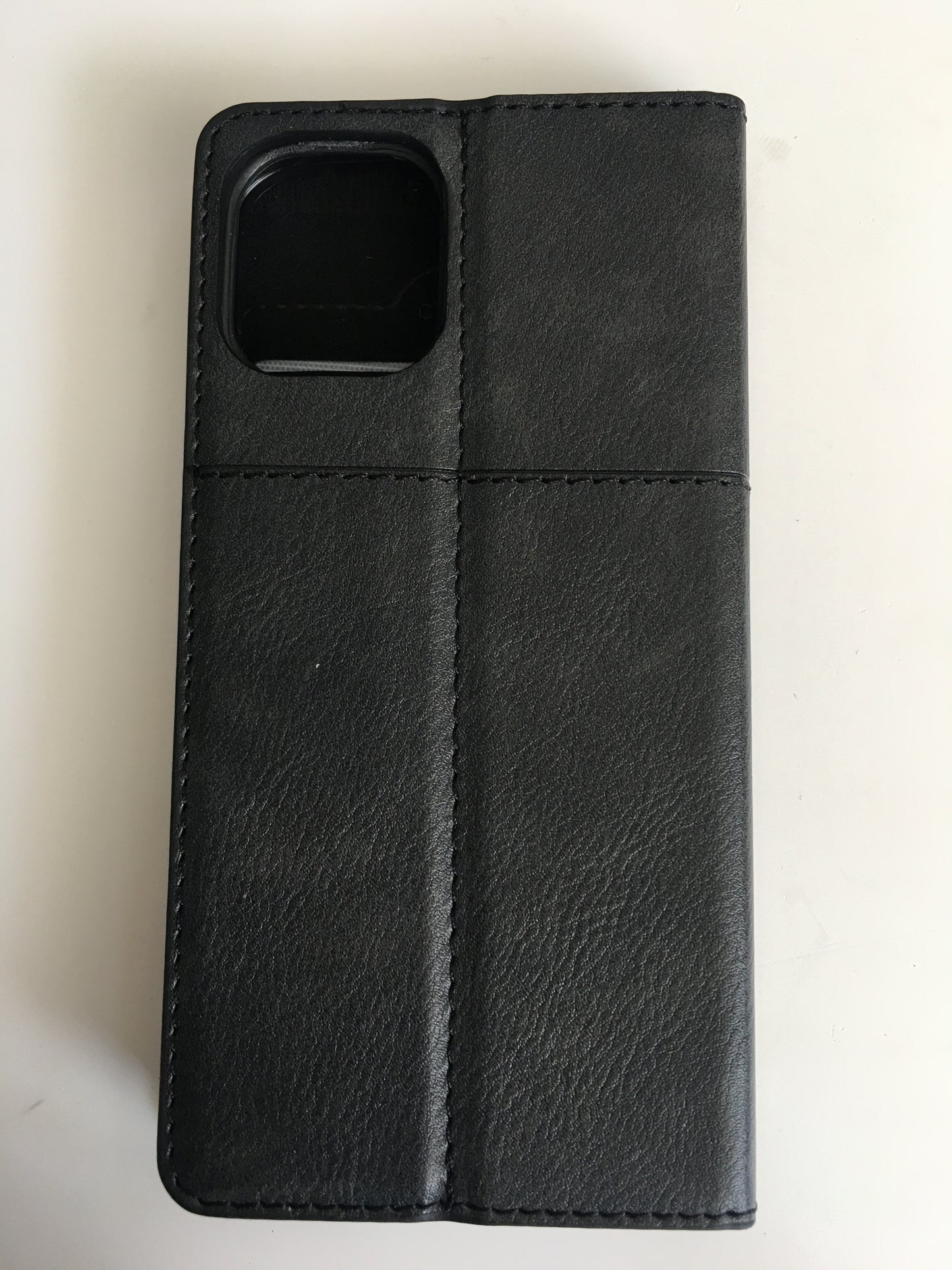 iPhone 12 Leather Flip Case