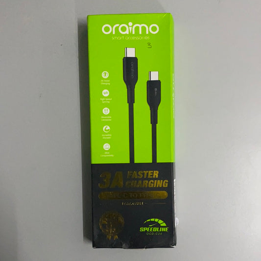 Oraimo Type C To Type C Data Cable OCD-C24