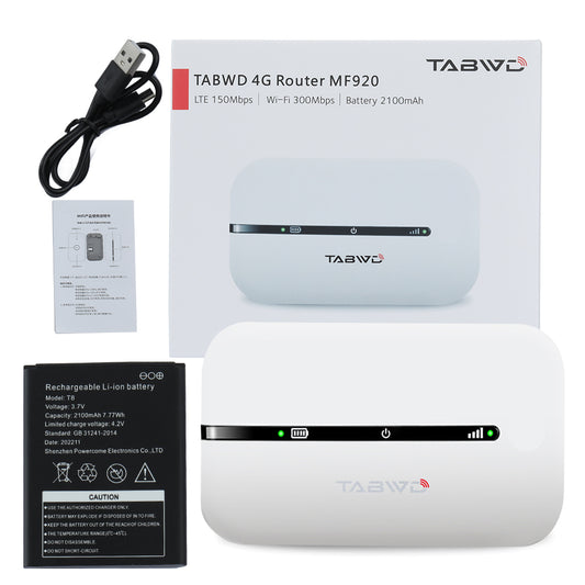 TABWD 4G Router MF920