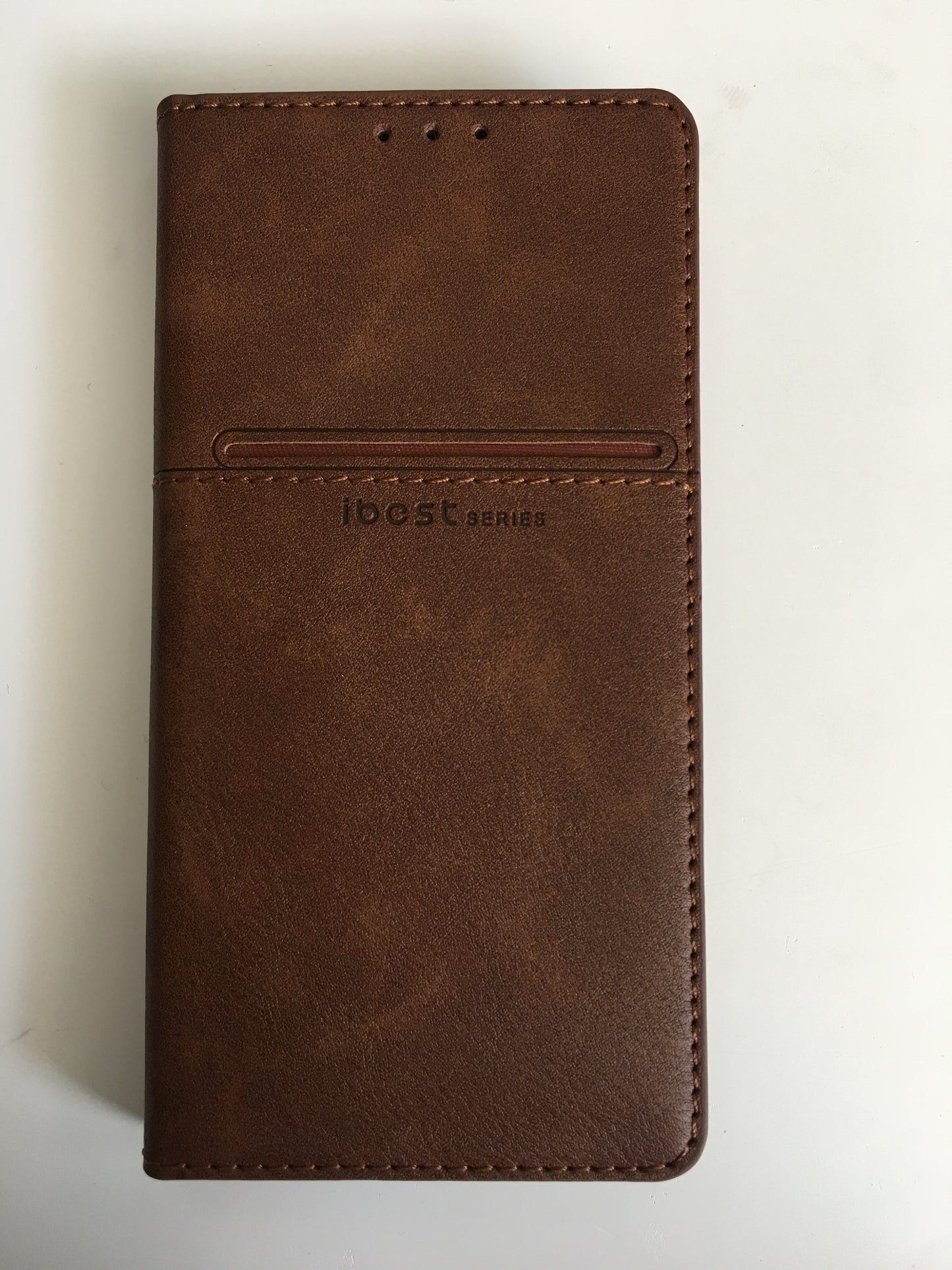 iPhone 12 Leather Flip Case