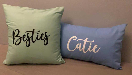 Pastel Name/One Word Cushions
