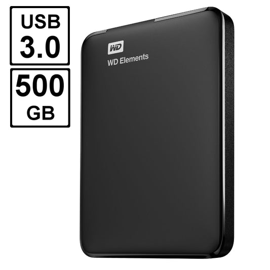 WD Elements 500GB External Hard Drive